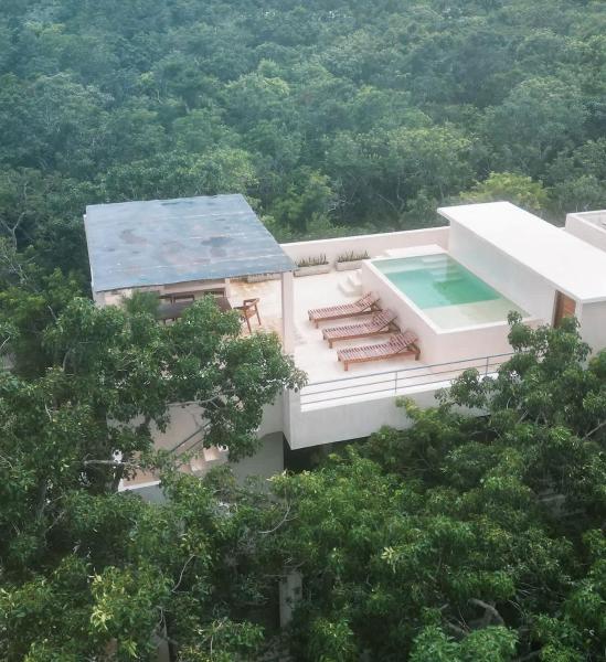 Exclusive 3BR Sky Penthouse with Private Rooftop Pool, Rezervasyon  Quintana Roo Havuzlu Oteller, Yüzme Havuzu