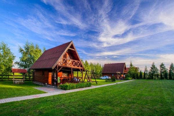 Mazurskie Chatki w Skarpie, Rezervasyon  Warmia-Masuria otoparklı oteller, Otopark