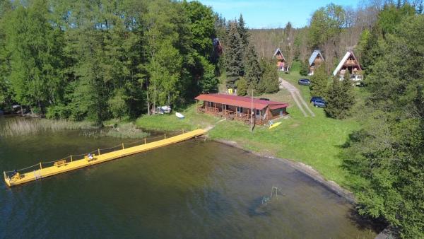 Domki nad jeziorem i pod lasem, Rezervasyon  Zdbice West Pomerania