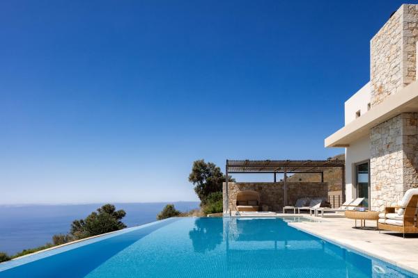 Melampes Villa, Seaview Escape, Heated Pool & Spa, By ThinkVilla, Rezervasyon  Mélambes Havuzlu Oteller, Yüzme Havuzu