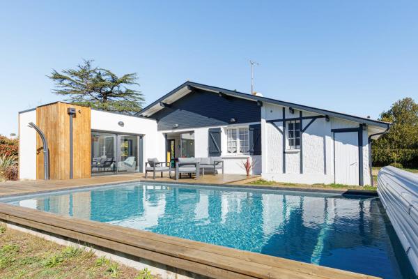 Villa Blue Pool - Welkeys, Rezervasyon  Landes havuzlu oteller, Yüzme Havuzu